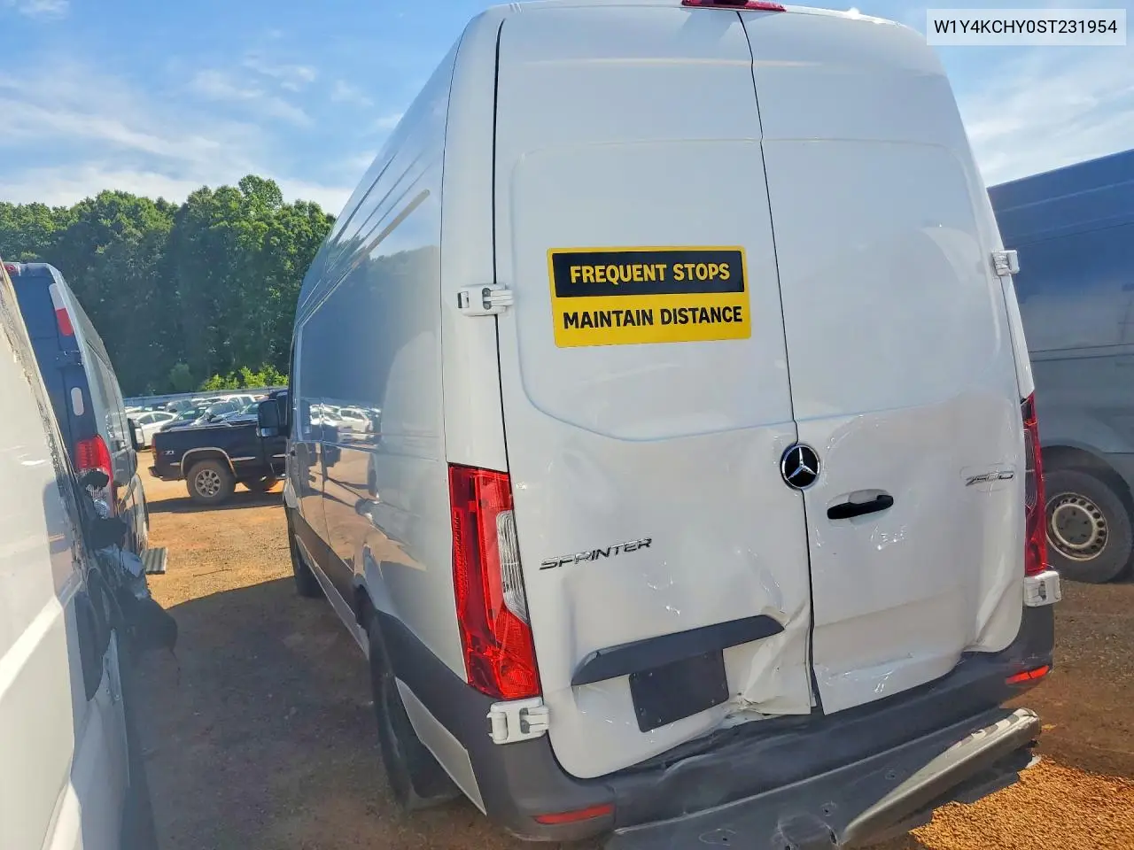 2025 Mercedes-Benz Sprinter 2500 VIN: W1Y4KCHY0ST231954 Lot: 57441286