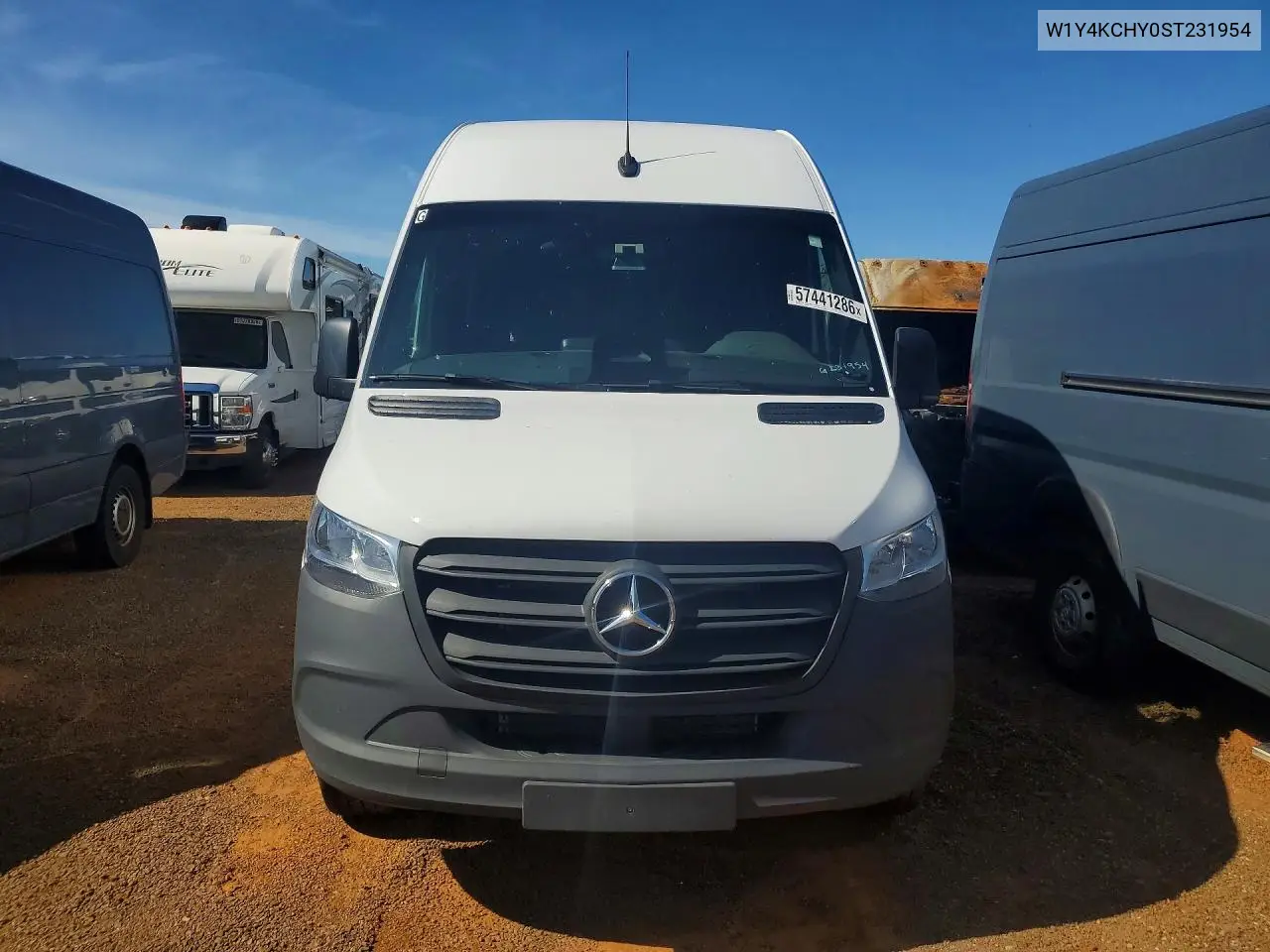 2025 Mercedes-Benz Sprinter 2500 VIN: W1Y4KCHY0ST231954 Lot: 57441286