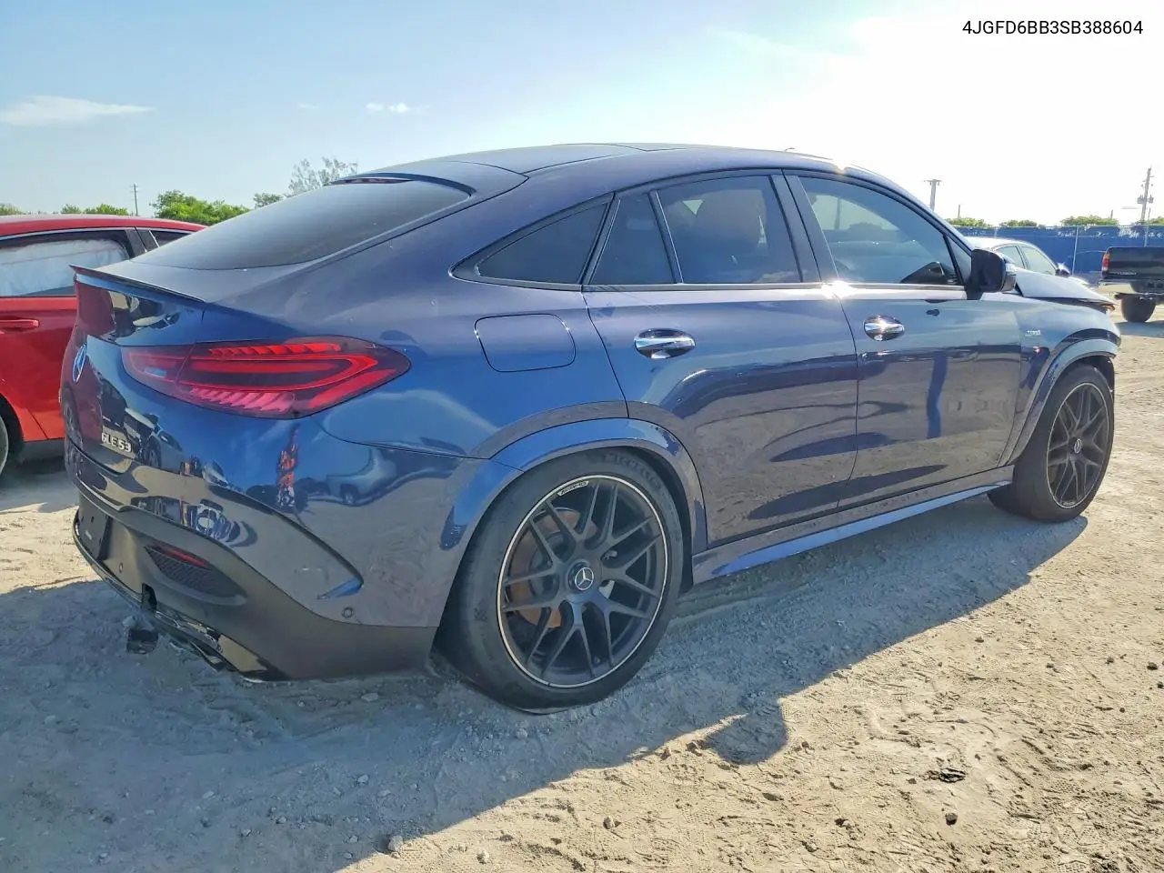 2025 Mercedes-Benz Gle Coupe Amg 53 4Matic VIN: 4JGFD6BB3SB388604 Lot: 58027286
