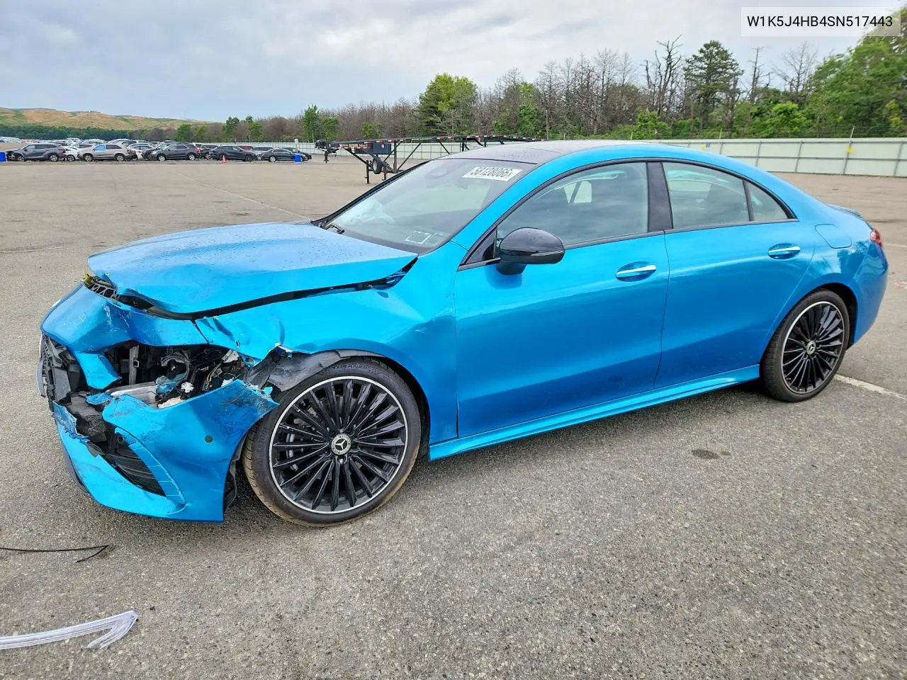 2025 Mercedes-Benz Cla 250 4Matic VIN: W1K5J4HB4SN517443 Lot: 58128066