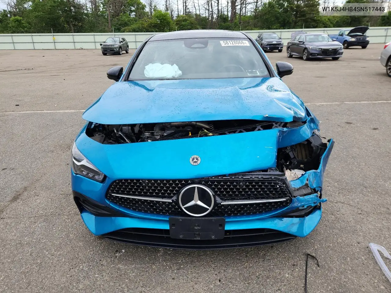 2025 Mercedes-Benz Cla 250 4Matic VIN: W1K5J4HB4SN517443 Lot: 58128066