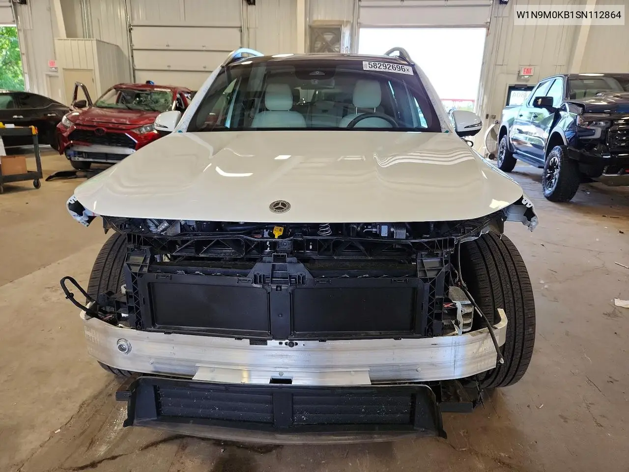2025 Mercedes-Benz Eqb 300 4Matic VIN: W1N9M0KB1SN112864 Lot: 58292696