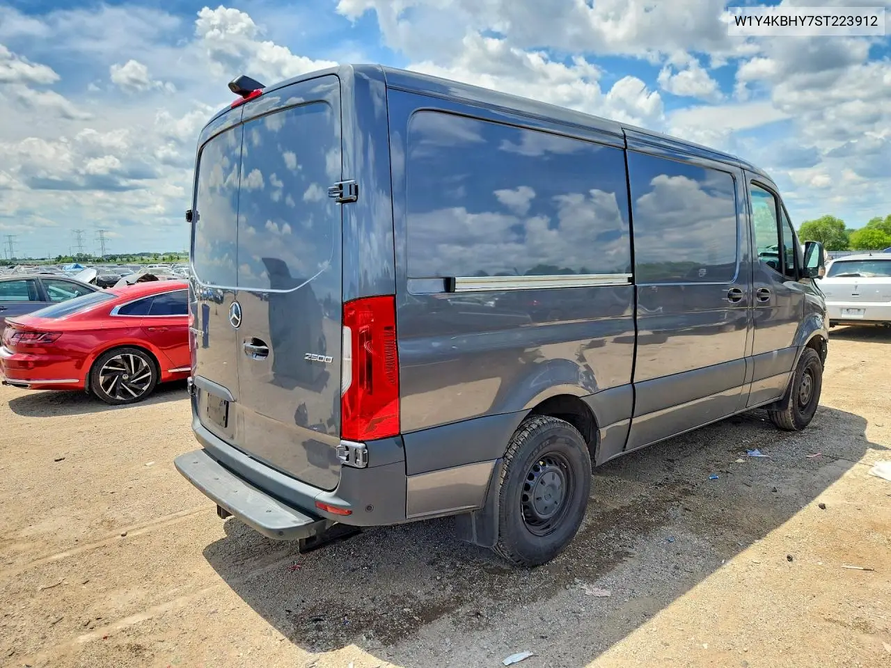 2025 Mercedes-Benz Sprinter 2500 VIN: W1Y4KBHY7ST223912 Lot: 58293096
