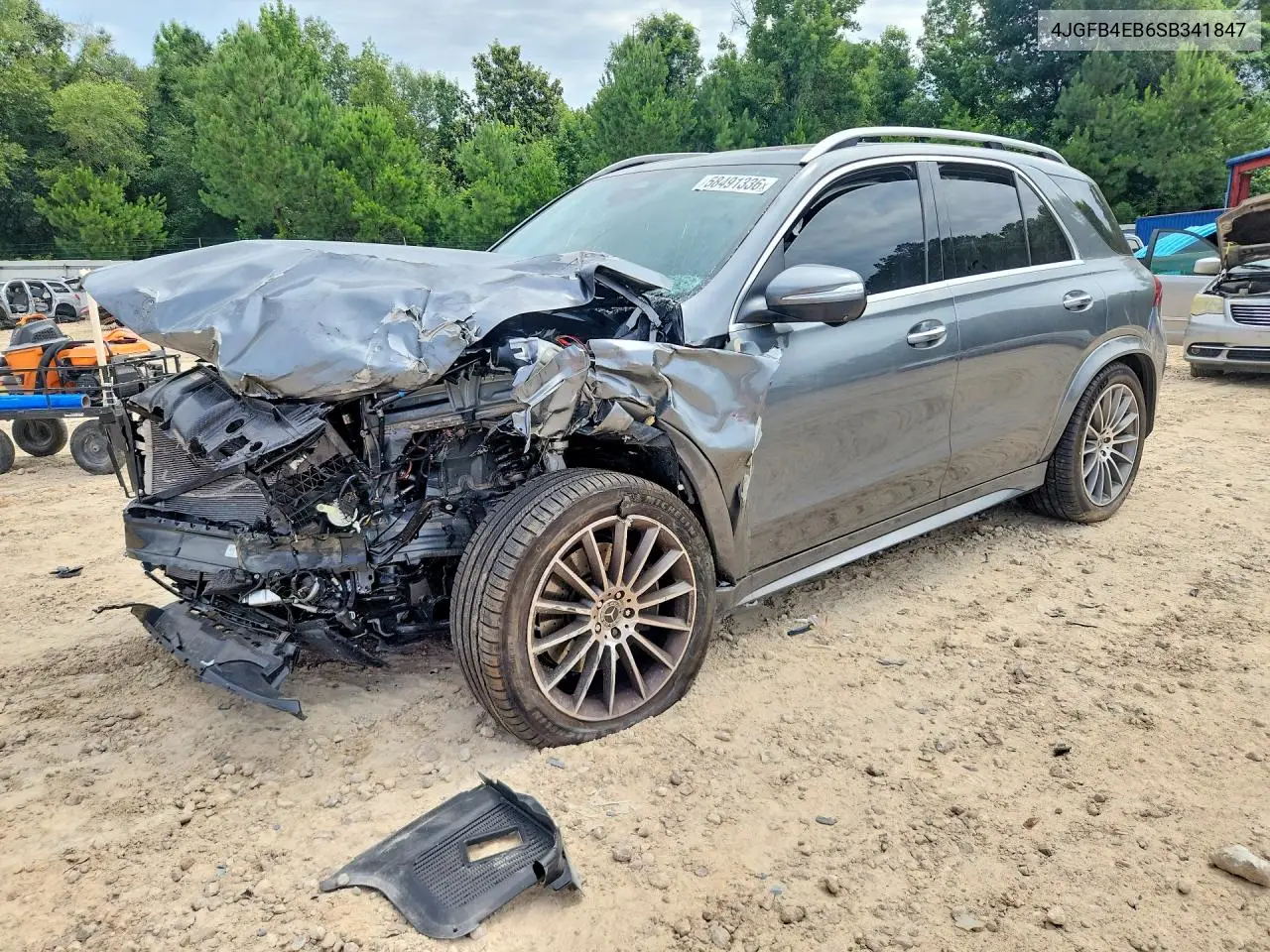 2025 Mercedes-Benz Gle 350 VIN: 4JGFB4EB6SB341847 Lot: 58491336