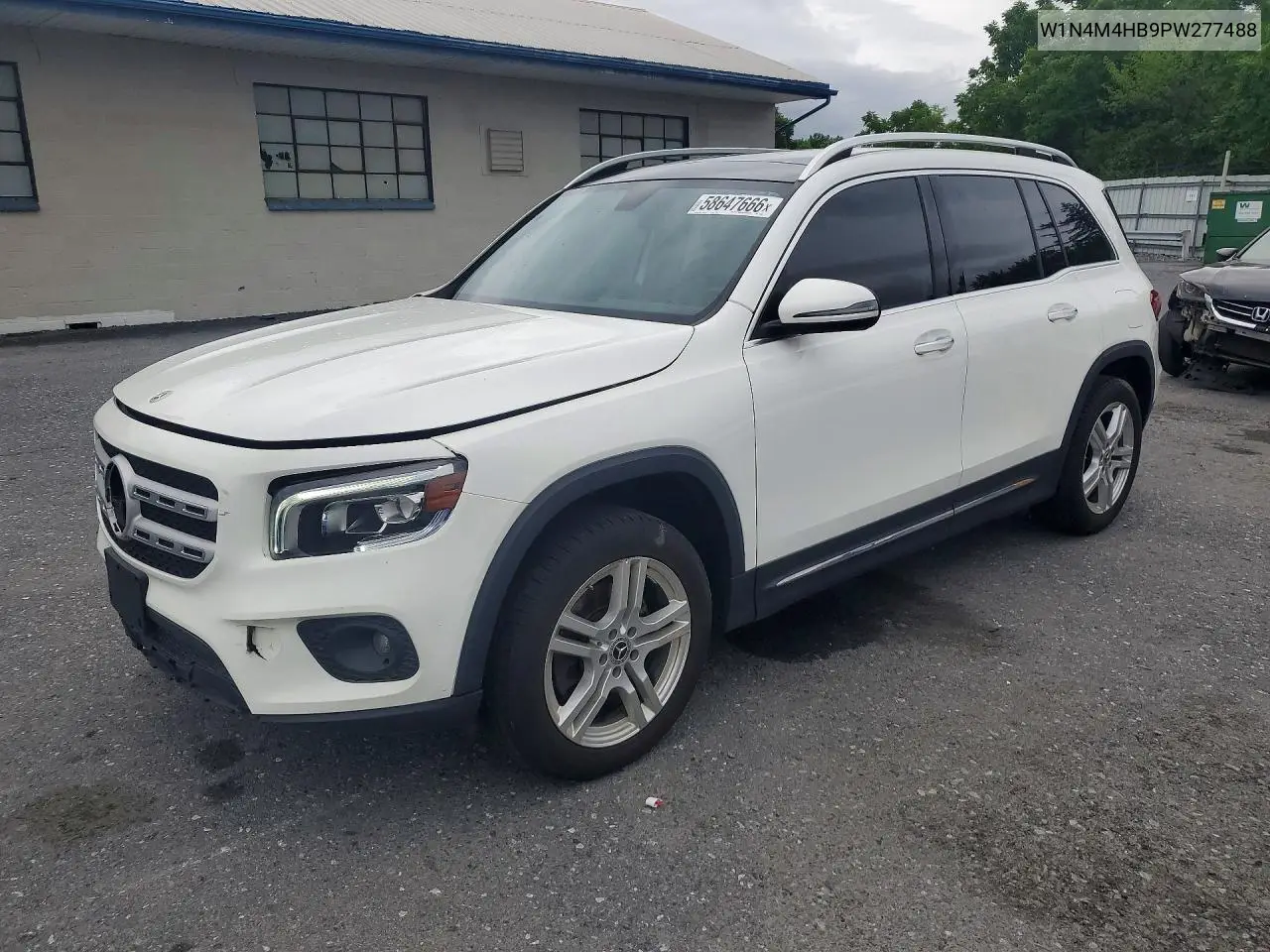 2023 Mercedes-Benz Glb 250 4Matic VIN: W1N4M4HB9PW277488 Lot: 58647666