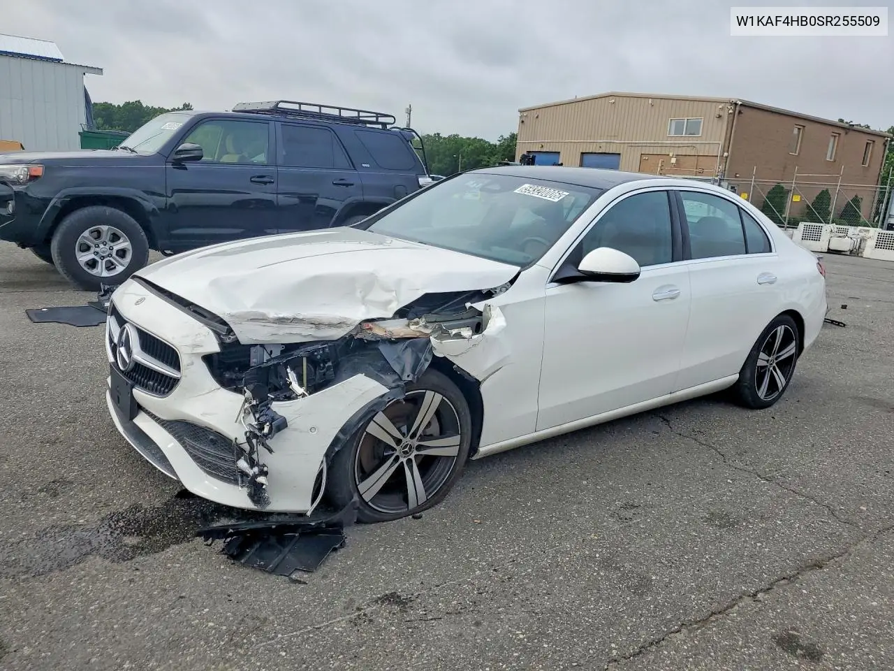 2025 Mercedes-Benz C 300 4Matic VIN: W1KAF4HB0SR255509 Lot: 59320006