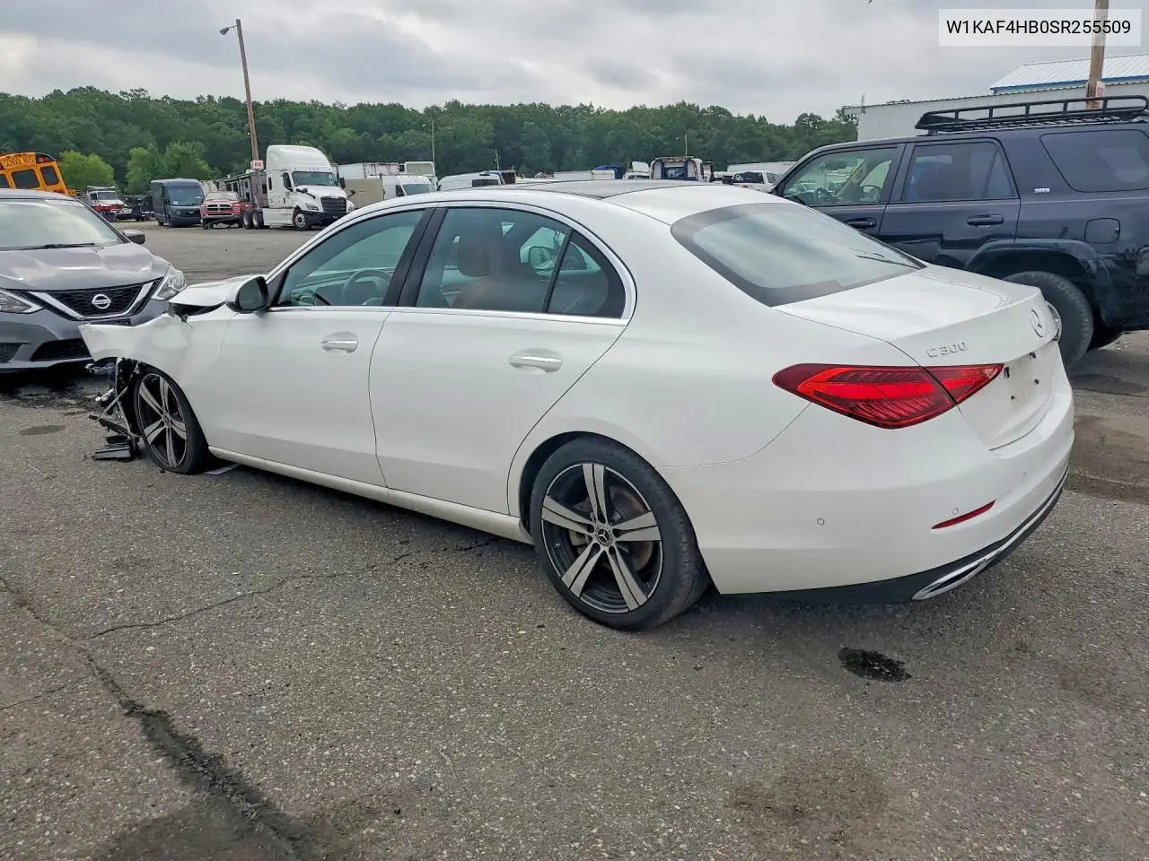 2025 Mercedes-Benz C 300 4Matic VIN: W1KAF4HB0SR255509 Lot: 59320006