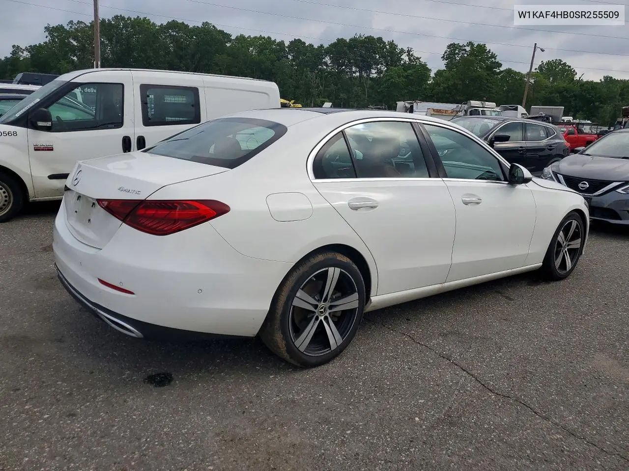 2025 Mercedes-Benz C 300 4Matic VIN: W1KAF4HB0SR255509 Lot: 59320006