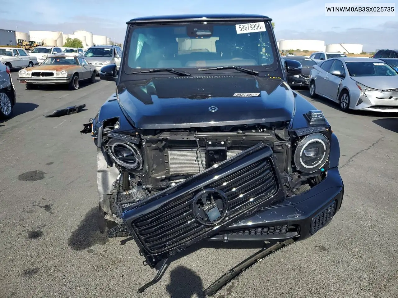 2025 Mercedes-Benz G 580E VIN: W1NWM0AB3SX025735 Lot: 59679956