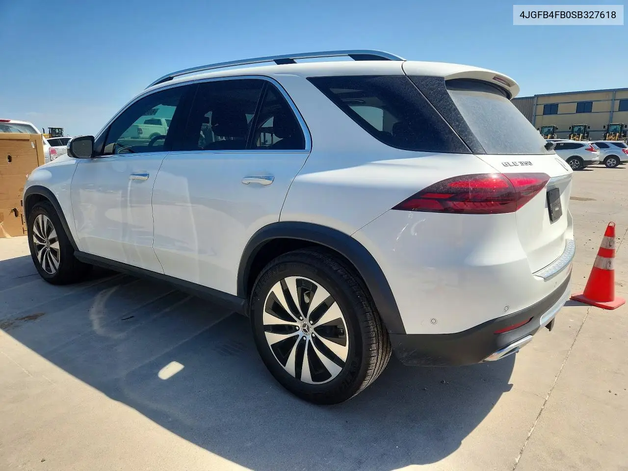 2025 Mercedes-Benz Gle 350 4Matic VIN: 4JGFB4FB0SB327618 Lot: 60040026
