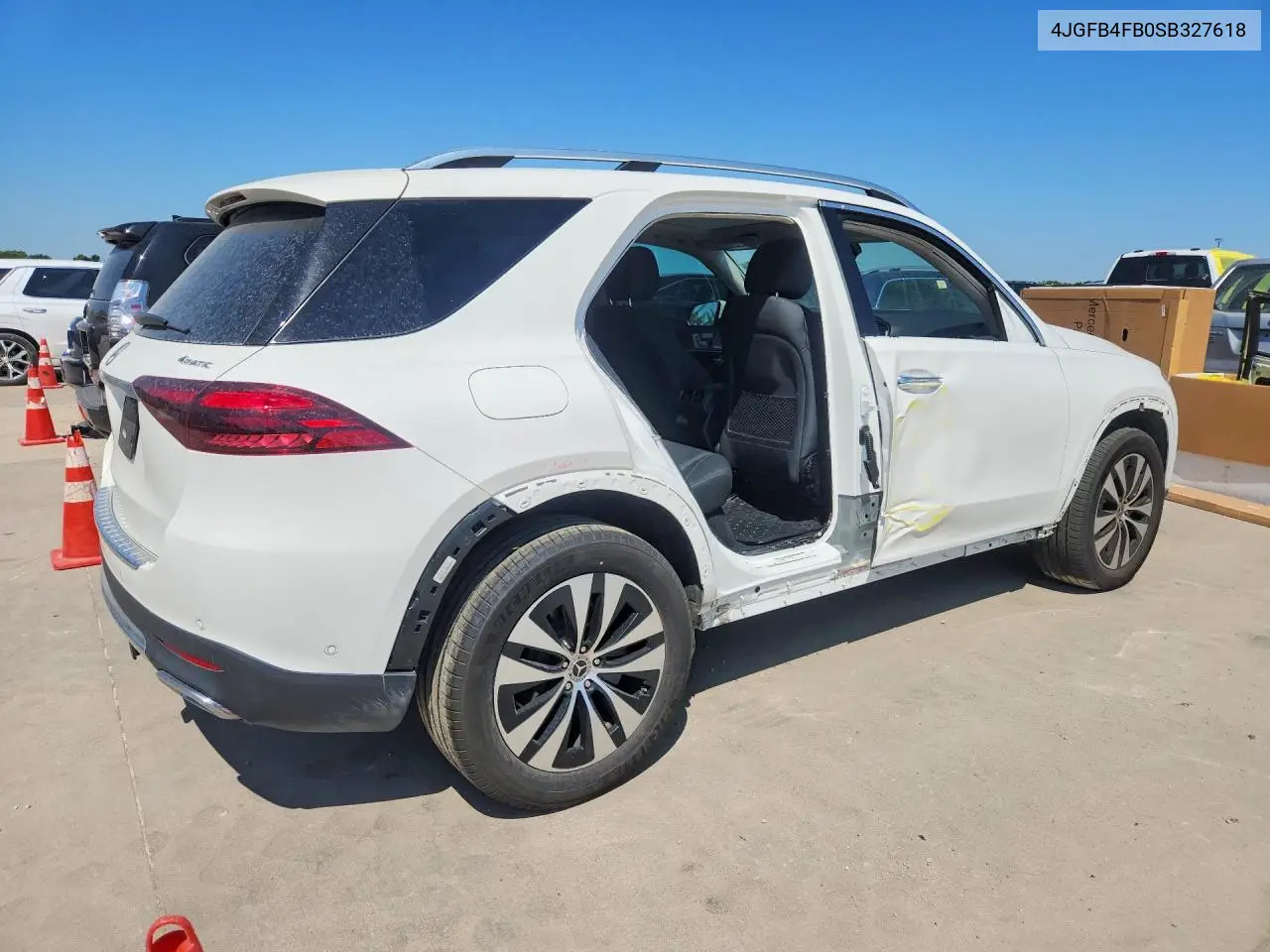 2025 Mercedes-Benz Gle 350 4Matic VIN: 4JGFB4FB0SB327618 Lot: 60040026