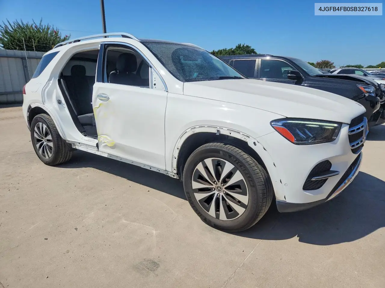 2025 Mercedes-Benz Gle 350 4Matic VIN: 4JGFB4FB0SB327618 Lot: 60040026