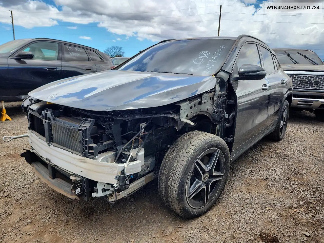 2025 Mercedes-Benz Gla 250 VIN: W1N4N4GBXSJ701734 Lot: 60175246