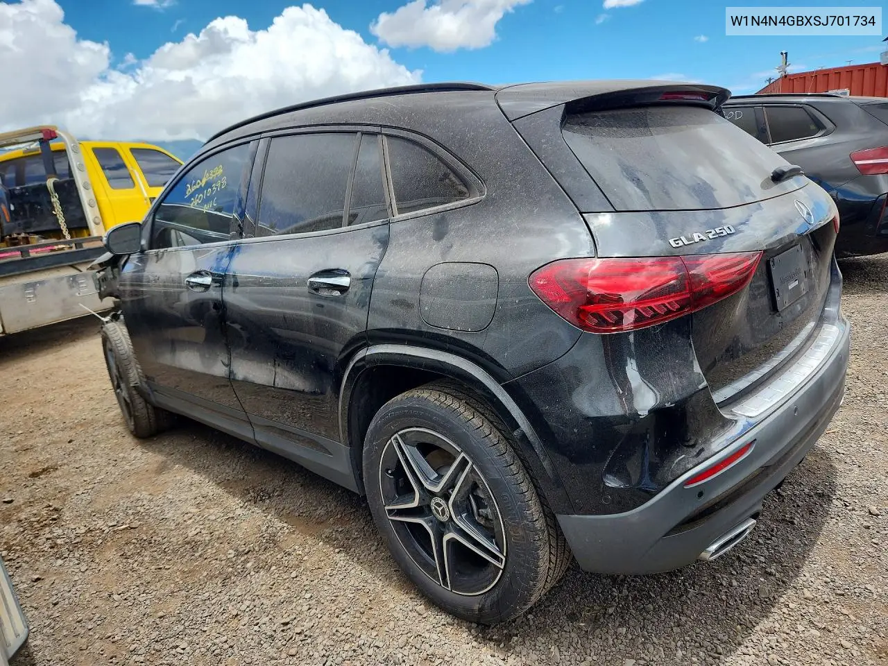 2025 Mercedes-Benz Gla 250 VIN: W1N4N4GBXSJ701734 Lot: 60175246