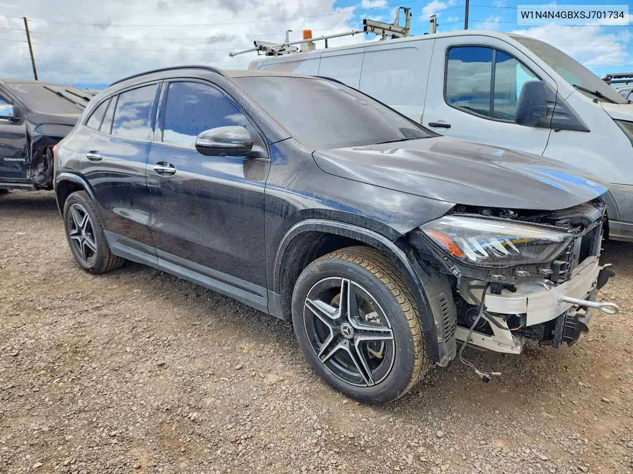 2025 Mercedes-Benz Gla 250 VIN: W1N4N4GBXSJ701734 Lot: 60175246