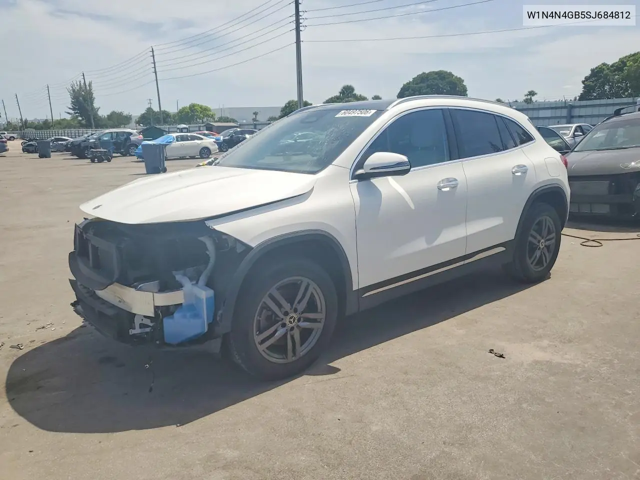 2025 Mercedes-Benz Gla 250 VIN: W1N4N4GB5SJ684812 Lot: 60497506