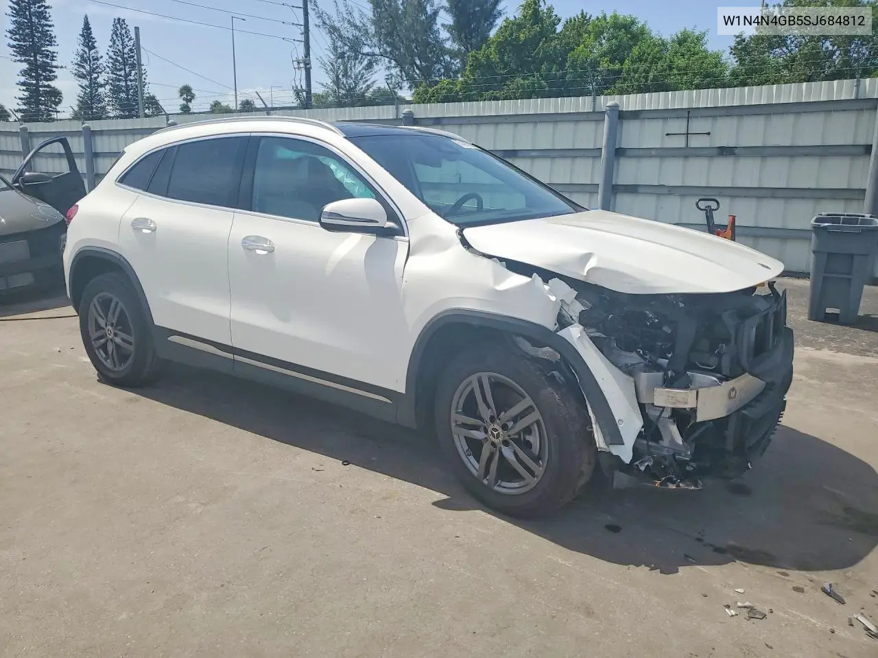 2025 Mercedes-Benz Gla 250 VIN: W1N4N4GB5SJ684812 Lot: 60497506