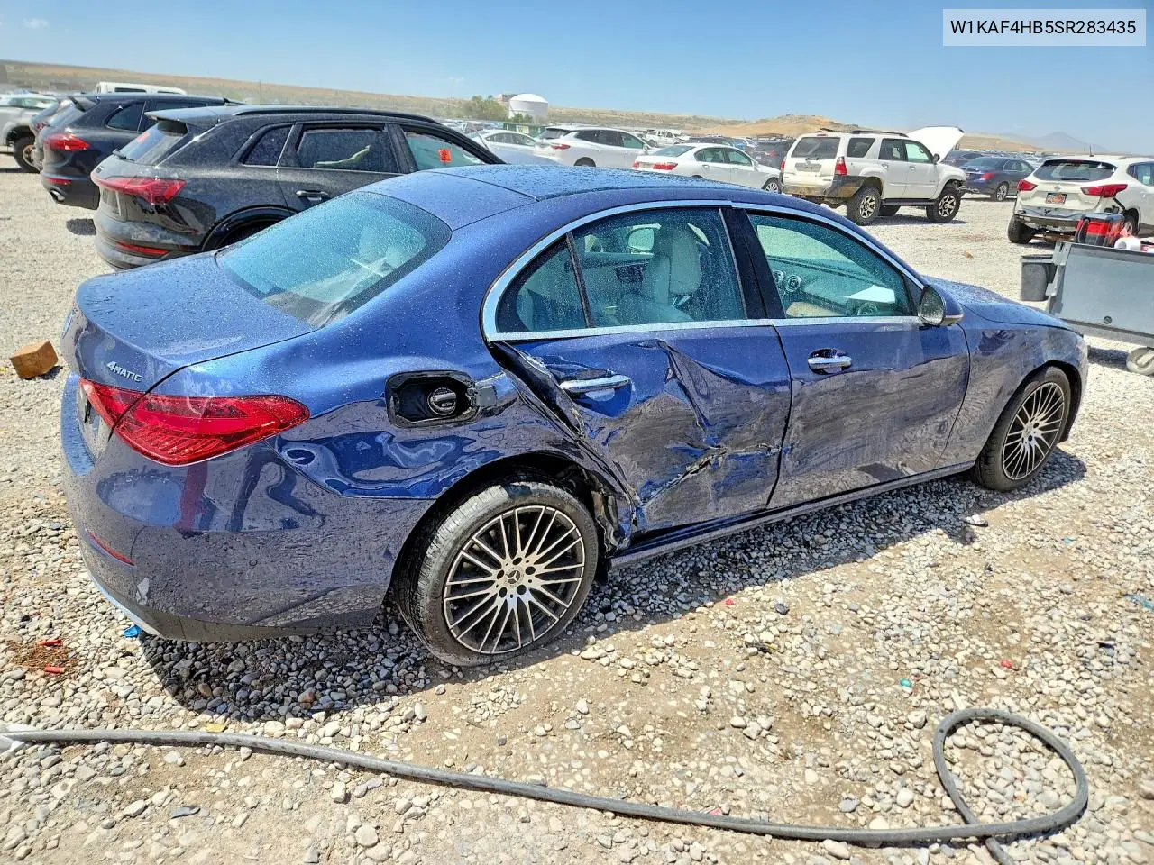 2025 Mercedes-Benz C 300 4Matic VIN: W1KAF4HB5SR283435 Lot: 60584966