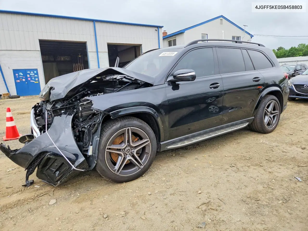2025 Mercedes-Benz Gls 450 4Matic VIN: 4JGFF5KE0SB458803 Lot: 60610086