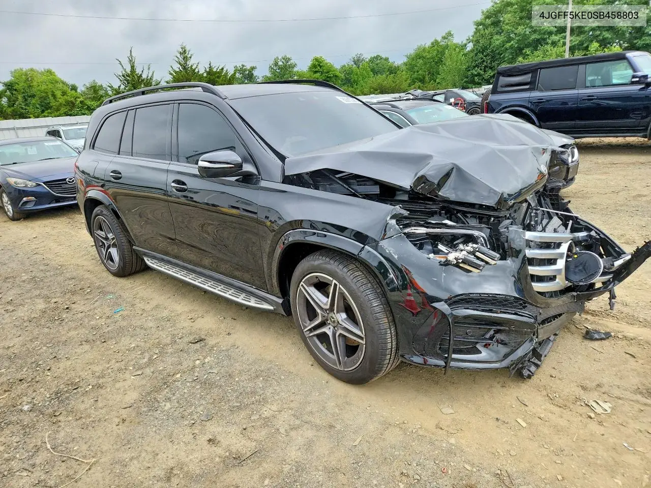 2025 Mercedes-Benz Gls 450 4Matic VIN: 4JGFF5KE0SB458803 Lot: 60610086