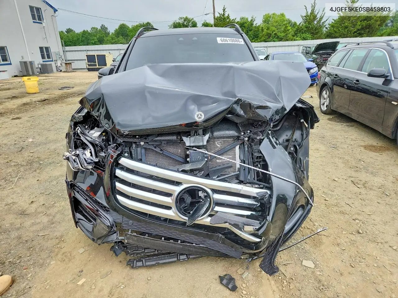 2025 Mercedes-Benz Gls 450 4Matic VIN: 4JGFF5KE0SB458803 Lot: 60610086