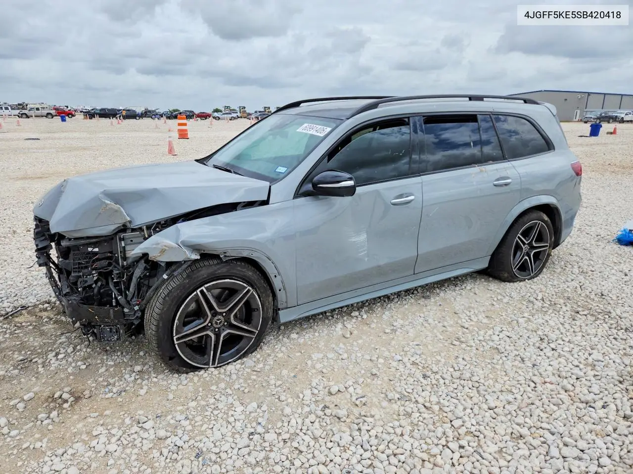 2025 Mercedes-Benz Gls 450 4Matic VIN: 4JGFF5KE5SB420418 Lot: 60991406