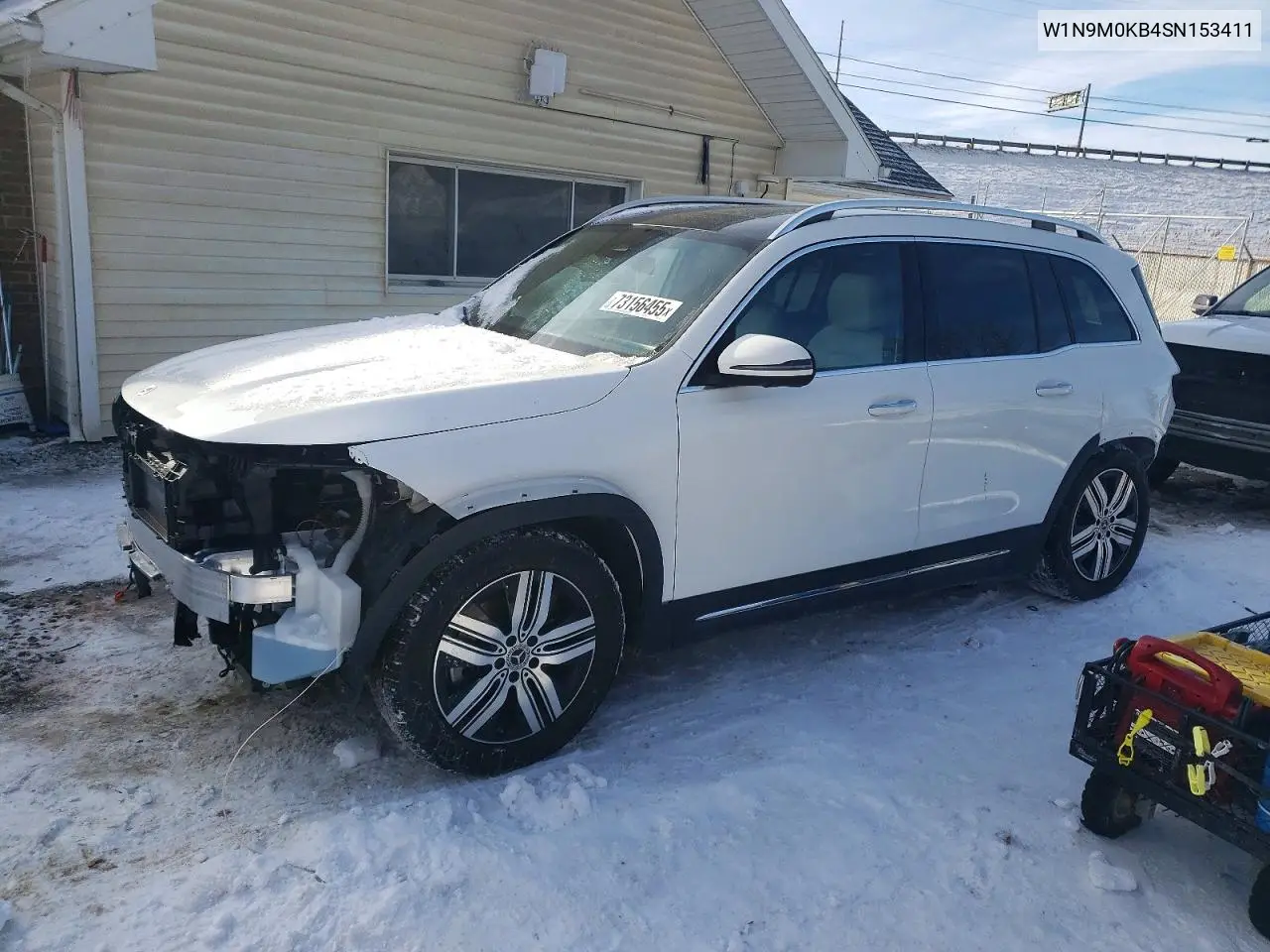 2025 Mercedes-Benz Eqb 300 4Matic VIN: W1N9M0KB4SN153411 Lot: 73156455