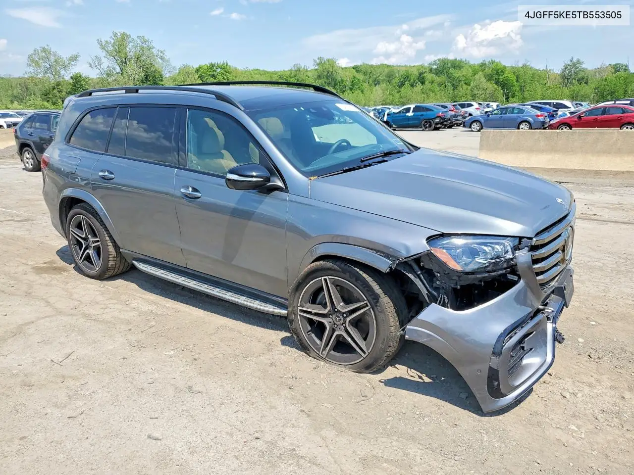 2026 Mercedes-Benz Gls 450 4Matic VIN: 4JGFF5KE5TB553505 Lot: 54056806