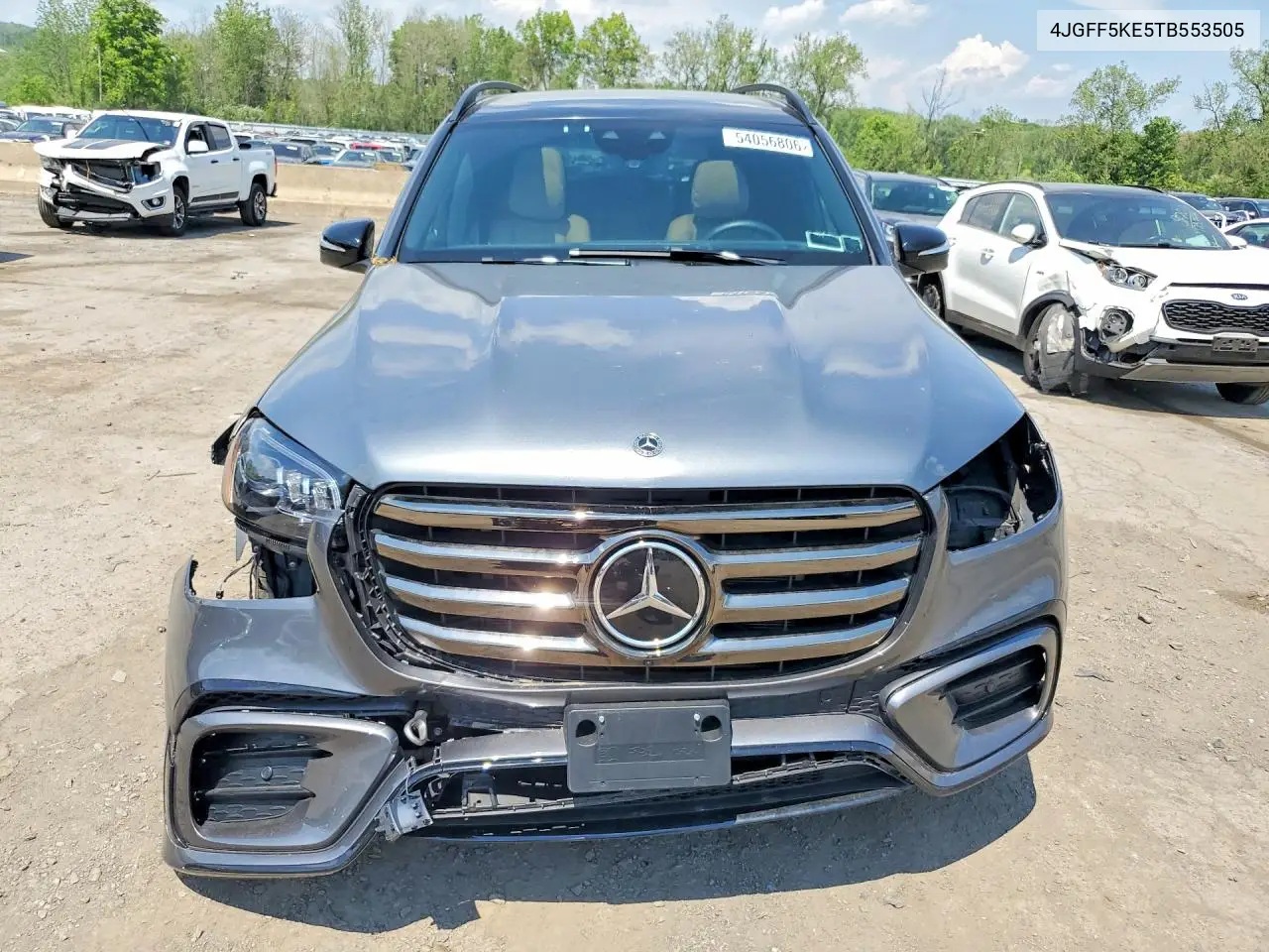 2026 Mercedes-Benz Gls 450 4Matic VIN: 4JGFF5KE5TB553505 Lot: 54056806