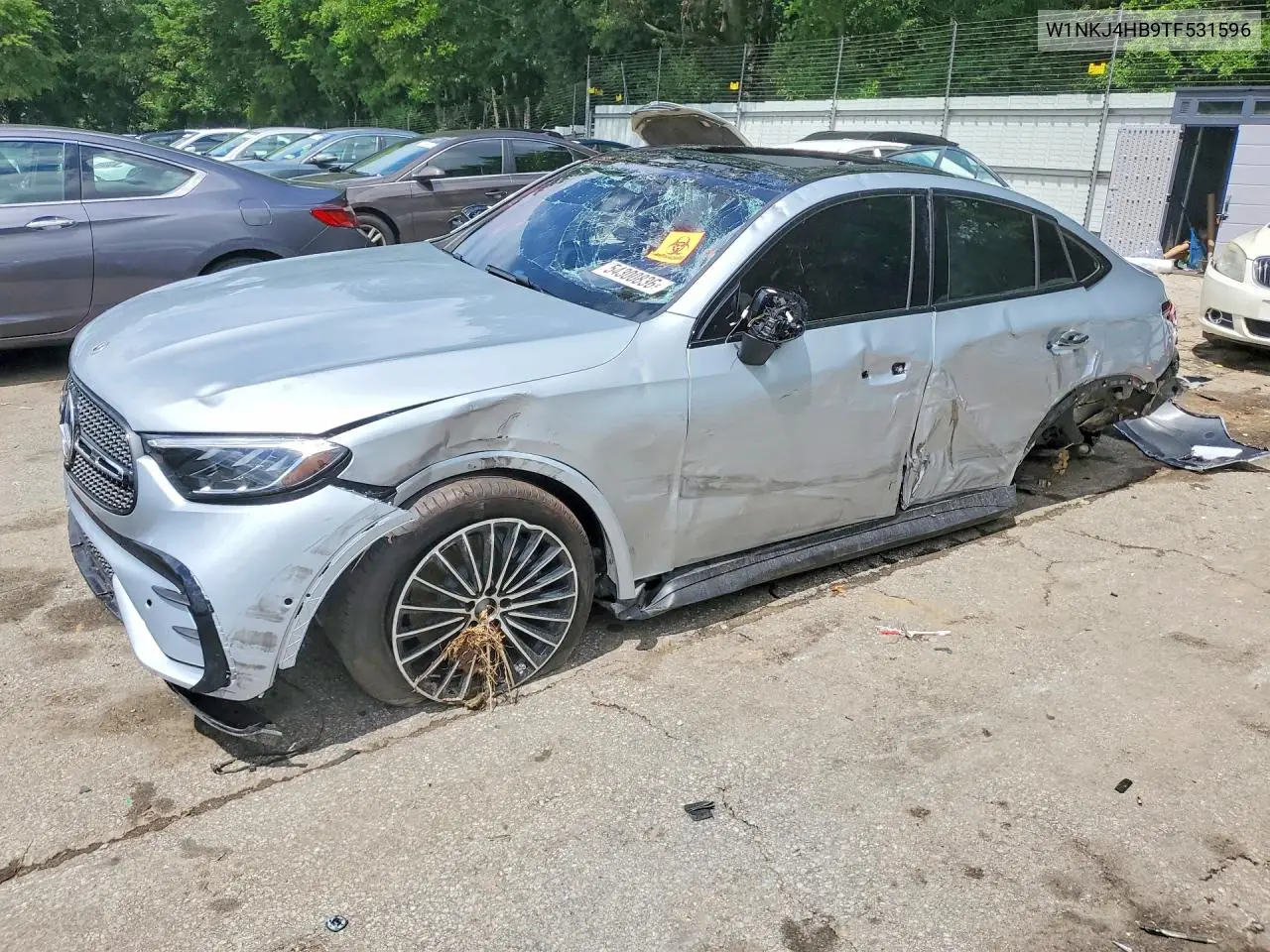 2026 Mercedes-Benz Glc Coupe 300 4Matic VIN: W1NKJ4HB9TF531596 Lot: 54300836