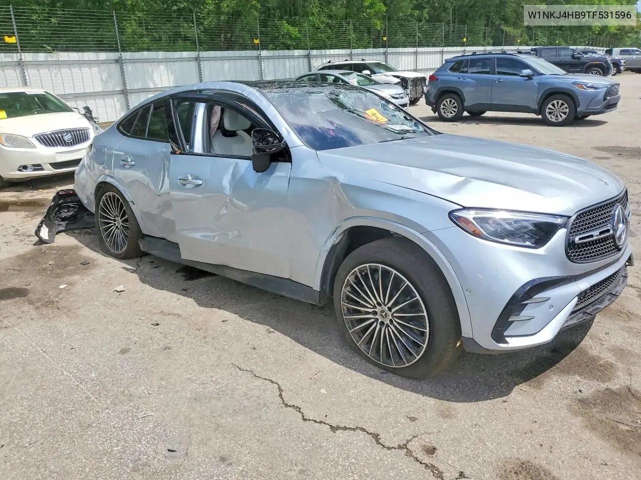 2026 Mercedes-Benz Glc Coupe 300 4Matic VIN: W1NKJ4HB9TF531596 Lot: 54300836