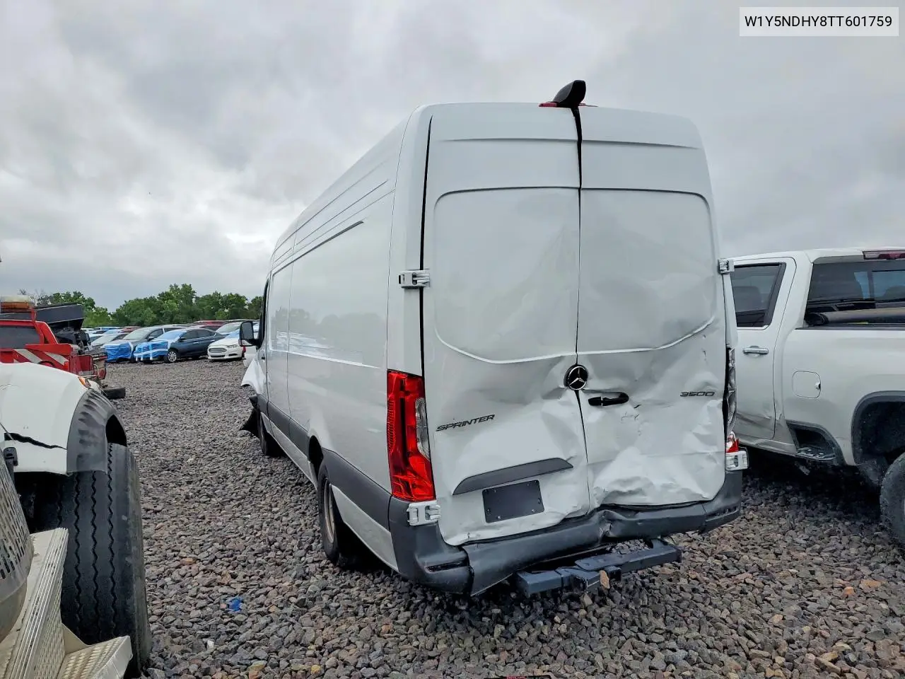 2026 Mercedes-Benz Sprinter 3500 Delivery Van VIN: W1Y5NDHY8TT601759 Lot: 58221536