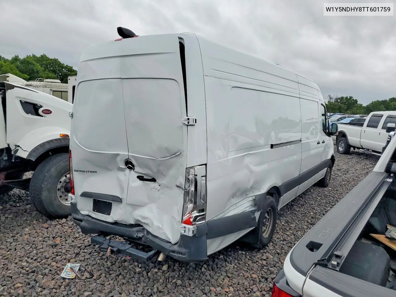 2026 Mercedes-Benz Sprinter 3500 Delivery Van VIN: W1Y5NDHY8TT601759 Lot: 58221536