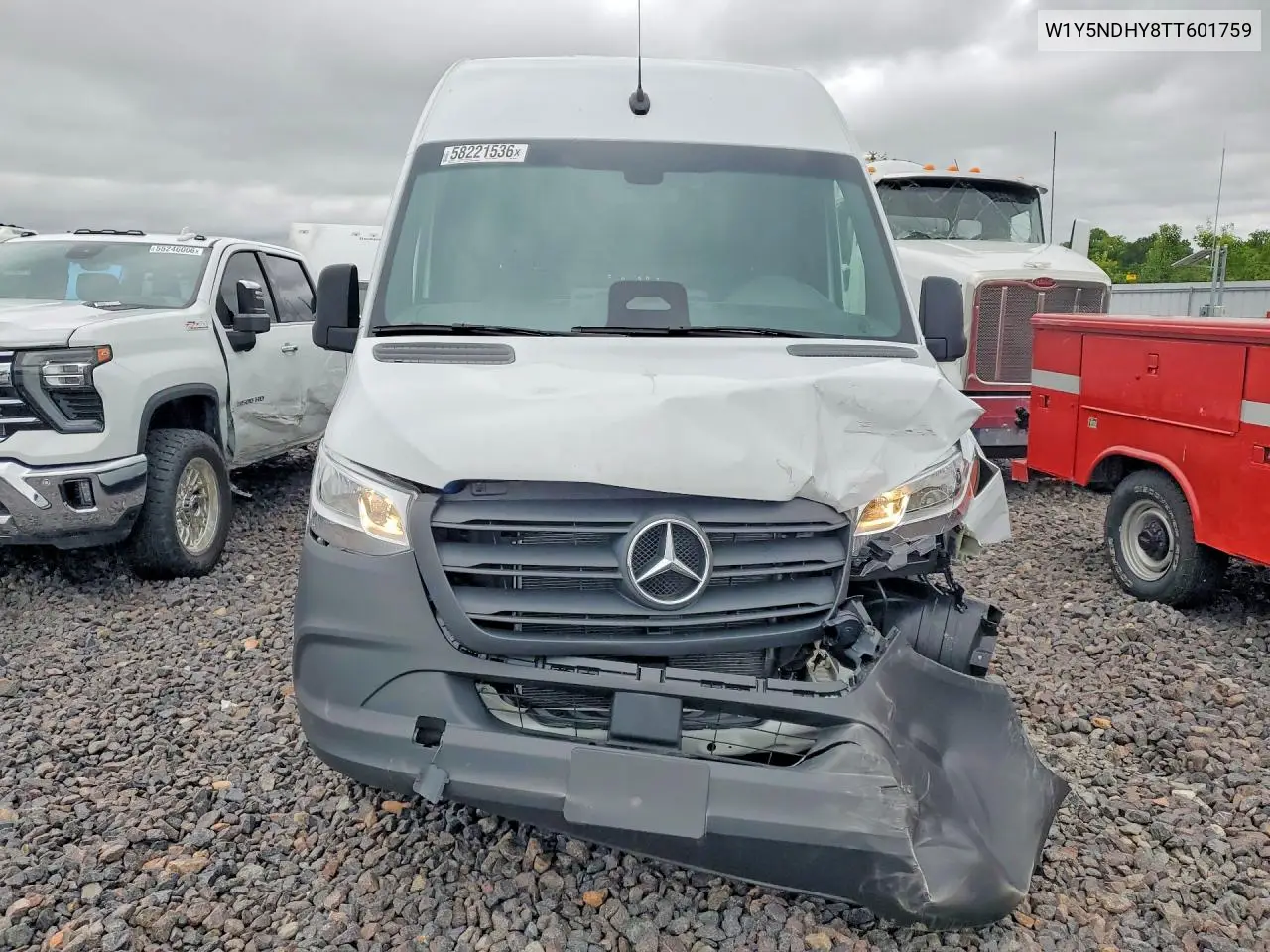 2026 Mercedes-Benz Sprinter 3500 Delivery Van VIN: W1Y5NDHY8TT601759 Lot: 58221536