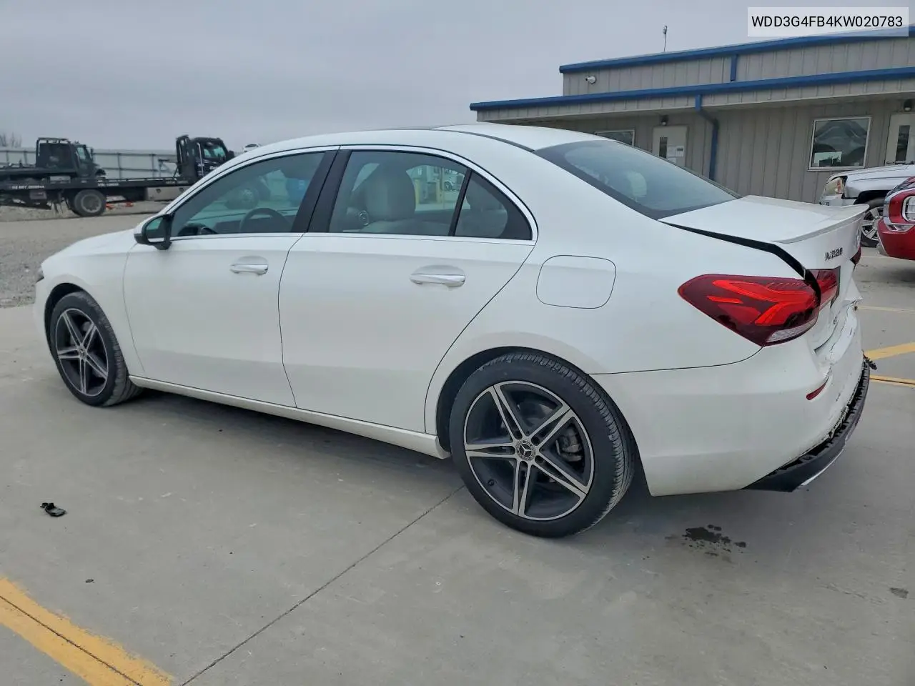 2019 Mercedes-Benz A 220 4Matic VIN: WDD3G4FB4KW020783 Lot: 47430826