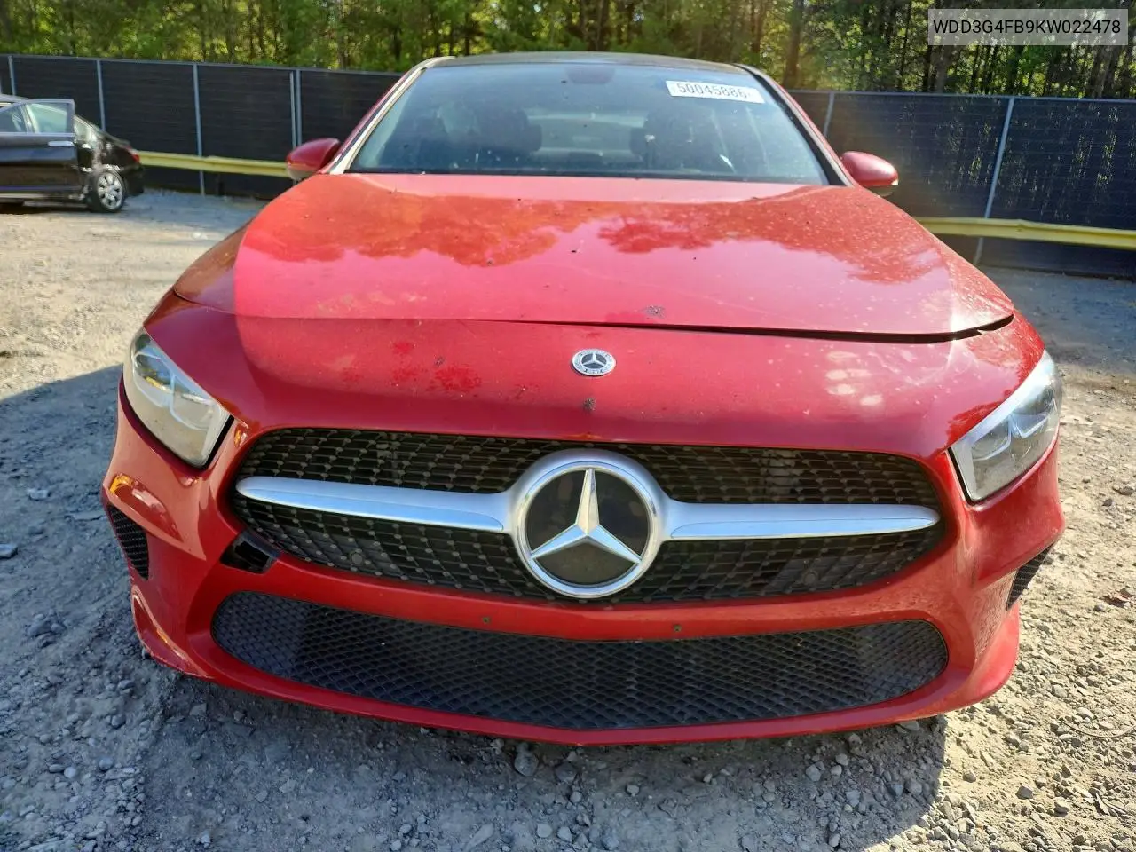2019 Mercedes-Benz A 220 4Matic VIN: WDD3G4FB9KW022478 Lot: 50045886