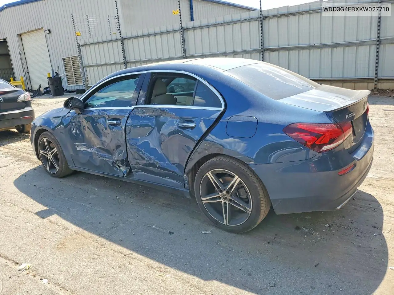2019 Mercedes-Benz A 220 VIN: WDD3G4EBXKW027710 Lot: 50458466