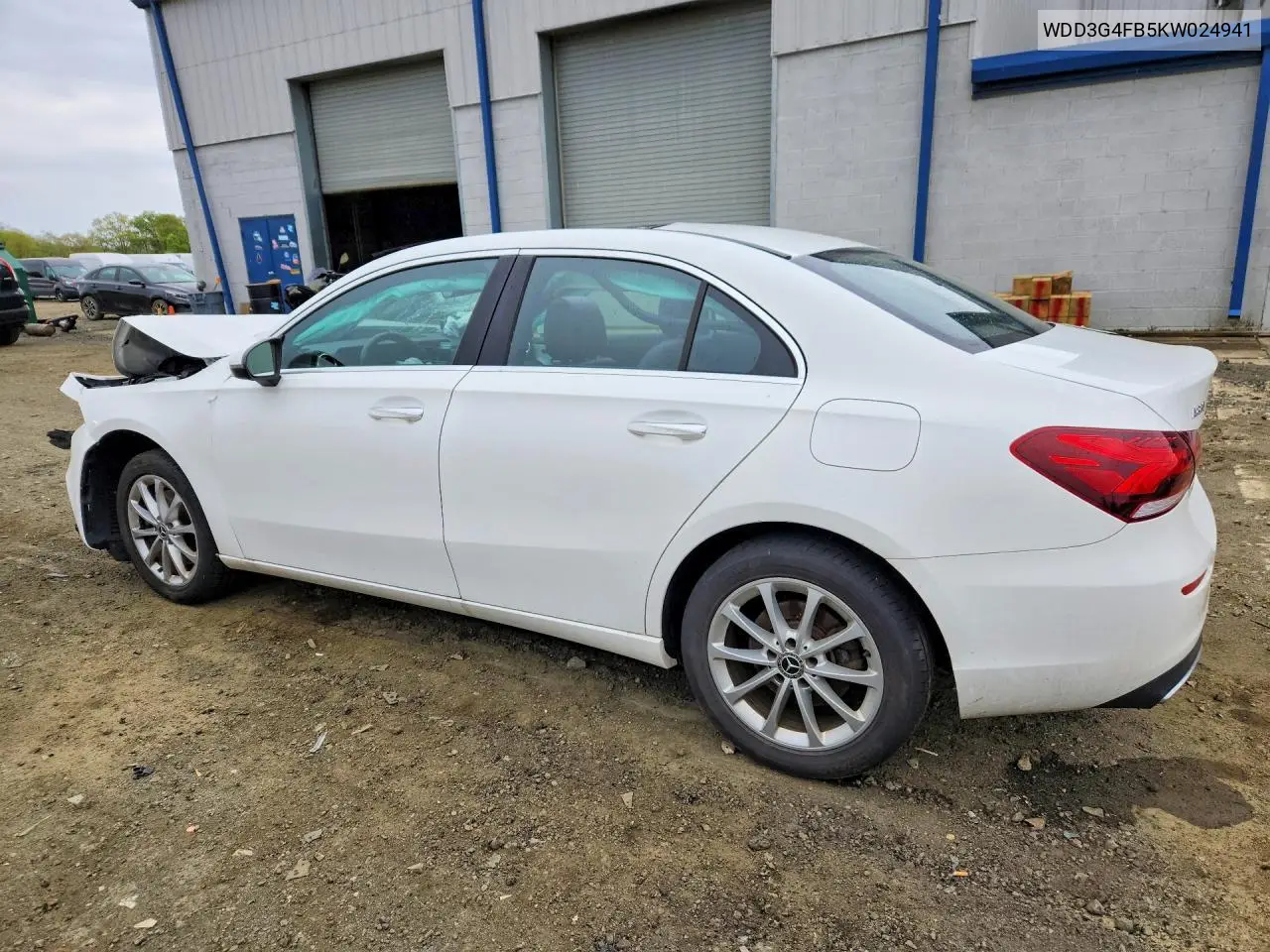 2019 Mercedes-Benz A 220 4Matic VIN: WDD3G4FB5KW024941 Lot: 50794486