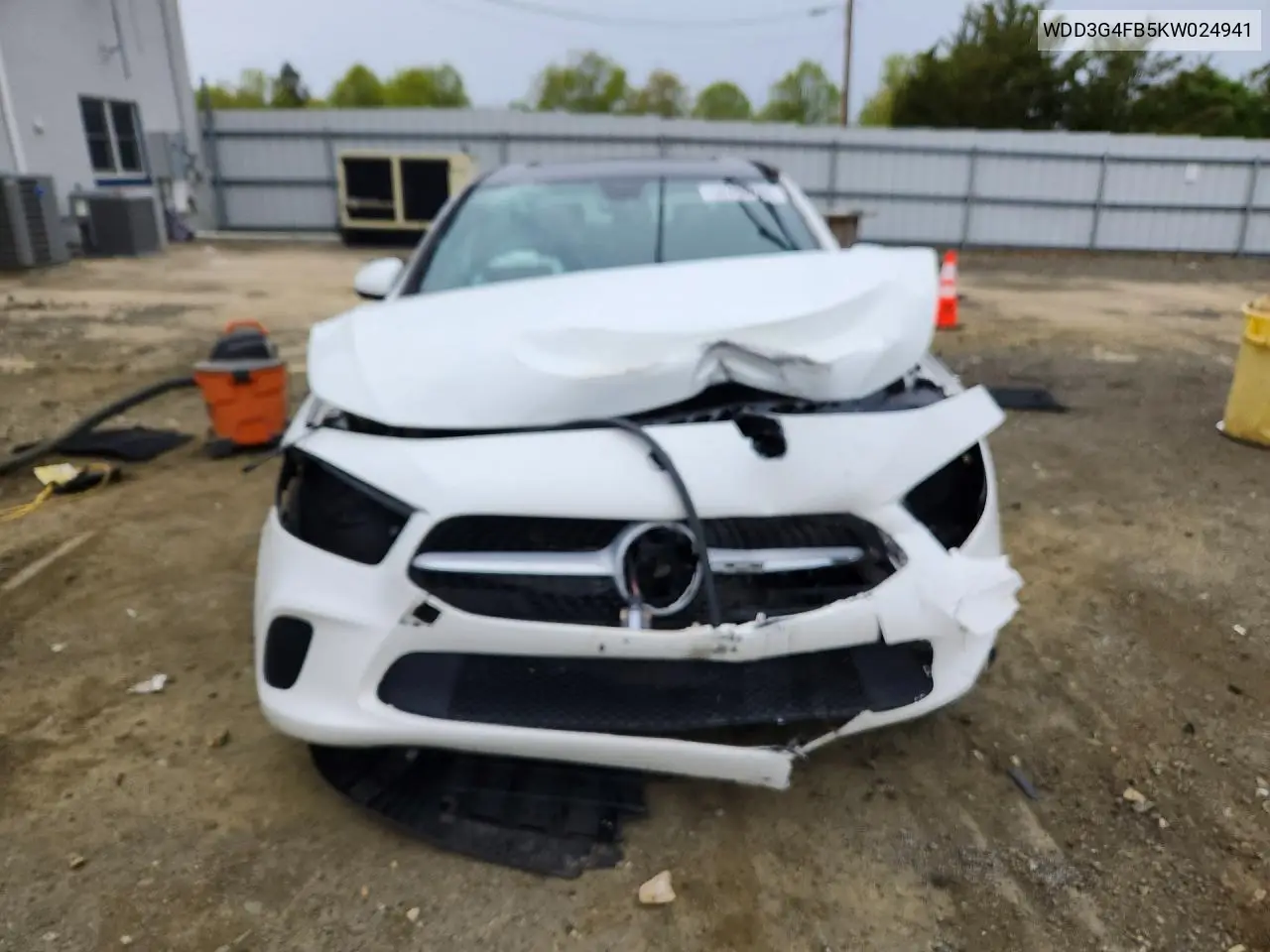 2019 Mercedes-Benz A 220 4Matic VIN: WDD3G4FB5KW024941 Lot: 50794486