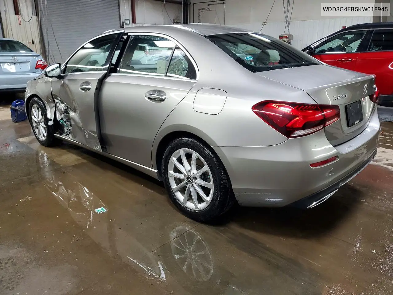 2019 Mercedes-Benz A 220 4Matic VIN: WDD3G4FB5KW018945 Lot: 51041356