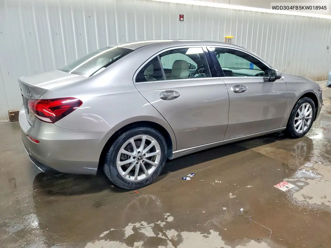 2019 Mercedes-Benz A 220 4Matic VIN: WDD3G4FB5KW018945 Lot: 51041356