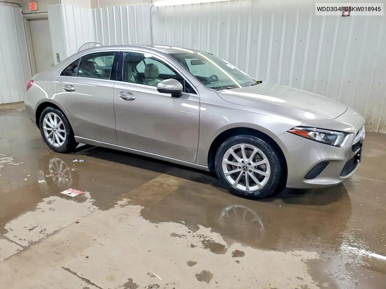 2019 Mercedes-Benz A 220 4Matic VIN: WDD3G4FB5KW018945 Lot: 51041356