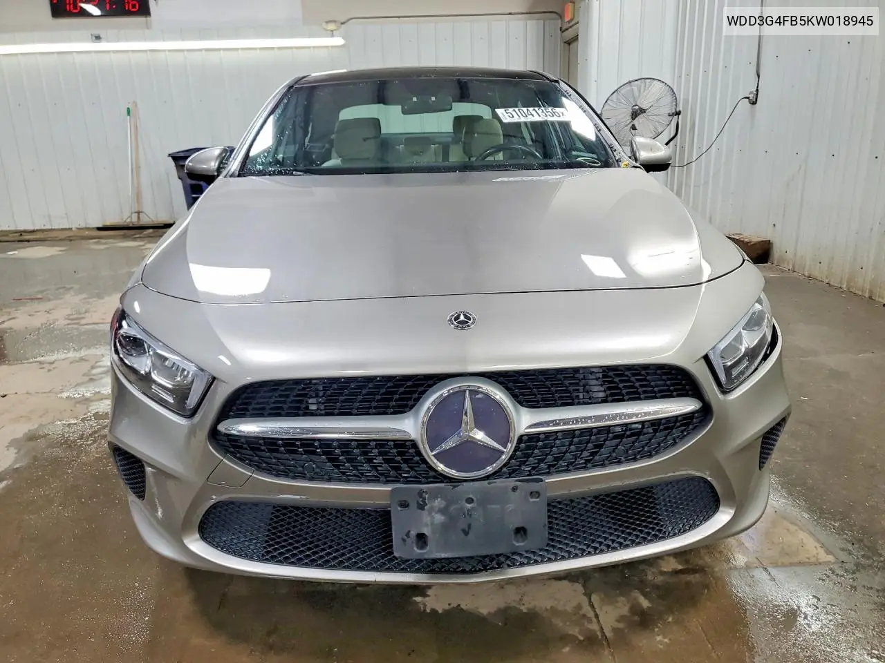 2019 Mercedes-Benz A 220 4Matic VIN: WDD3G4FB5KW018945 Lot: 51041356