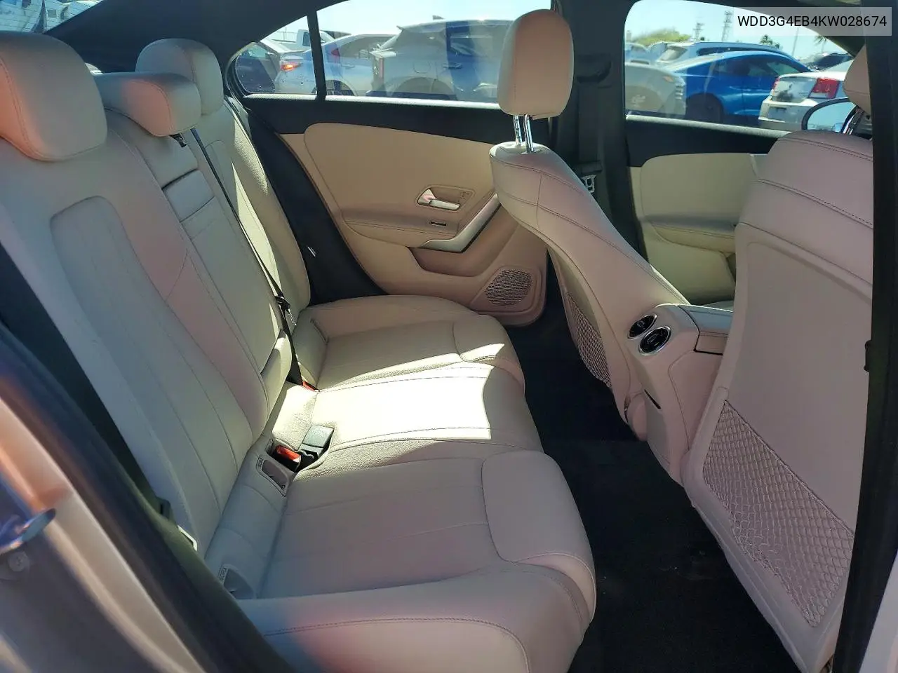 2019 Mercedes-Benz A 220 VIN: WDD3G4EB4KW028674 Lot: 51115816