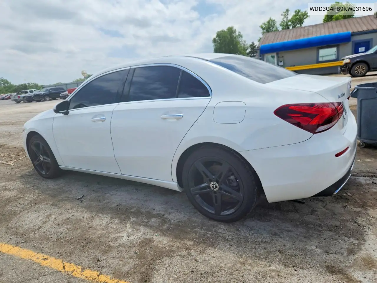 2019 Mercedes-Benz A 220 4Matic VIN: WDD3G4FB9KW031696 Lot: 51519526