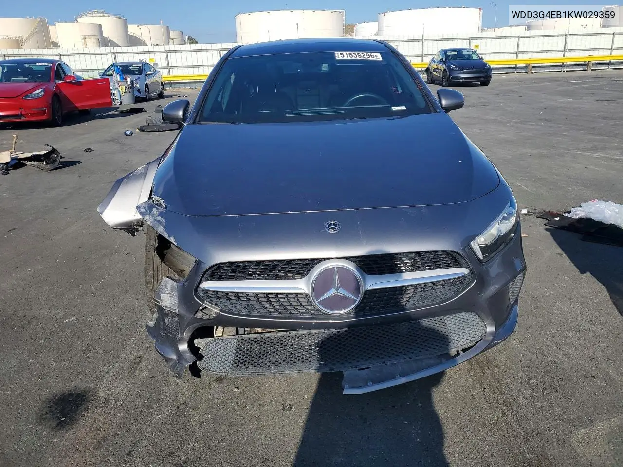 2019 Mercedes-Benz A 220 VIN: WDD3G4EB1KW029359 Lot: 51639296