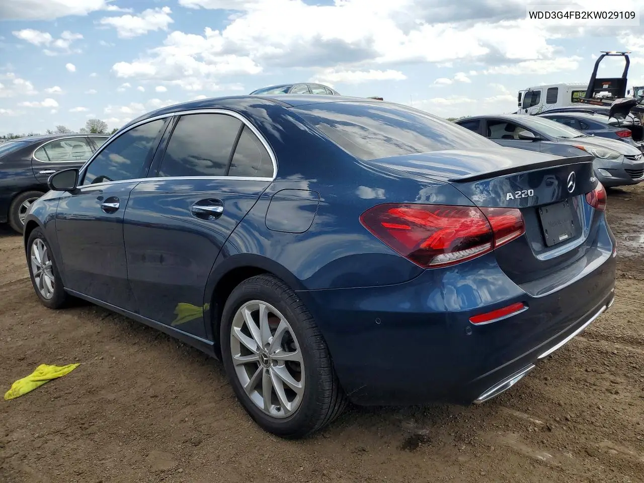 2019 Mercedes-Benz A 220 4Matic VIN: WDD3G4FB2KW029109 Lot: 52338816