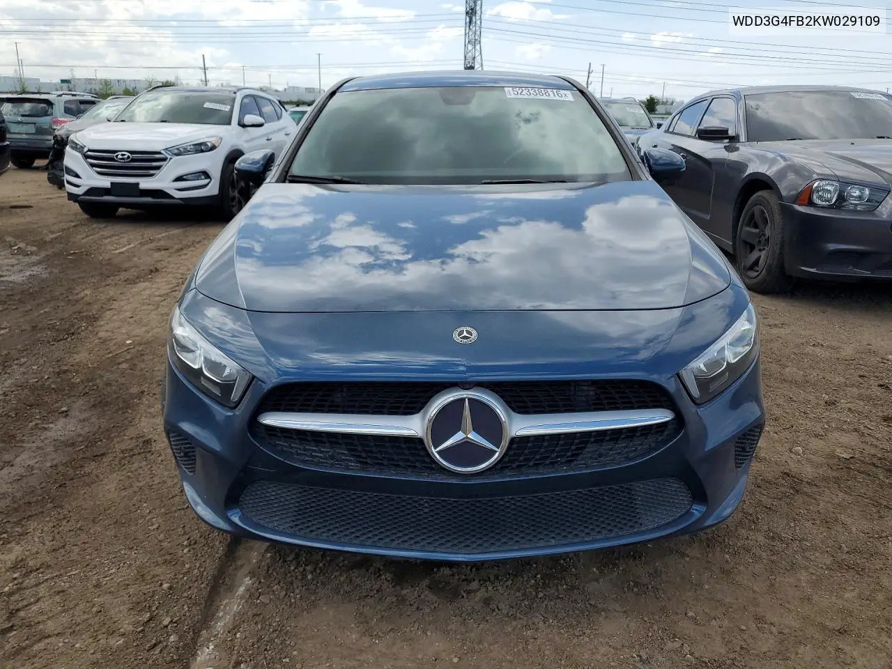 2019 Mercedes-Benz A 220 4Matic VIN: WDD3G4FB2KW029109 Lot: 52338816
