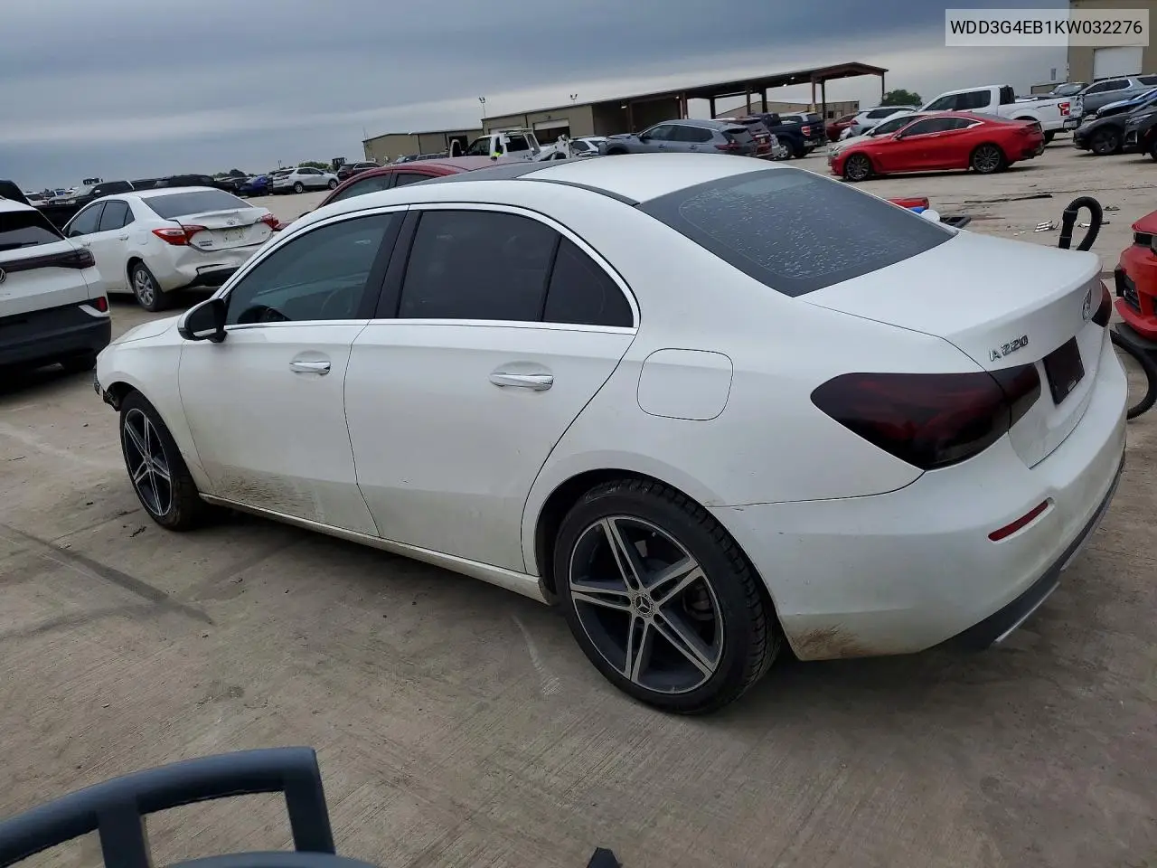 2019 Mercedes-Benz A 220 VIN: WDD3G4EB1KW032276 Lot: 52821906