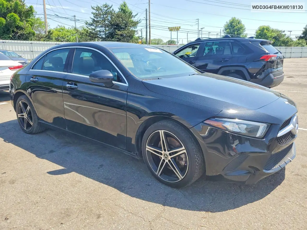 2019 Mercedes-Benz A 220 4Matic VIN: WDD3G4FB4KW018130 Lot: 53174076